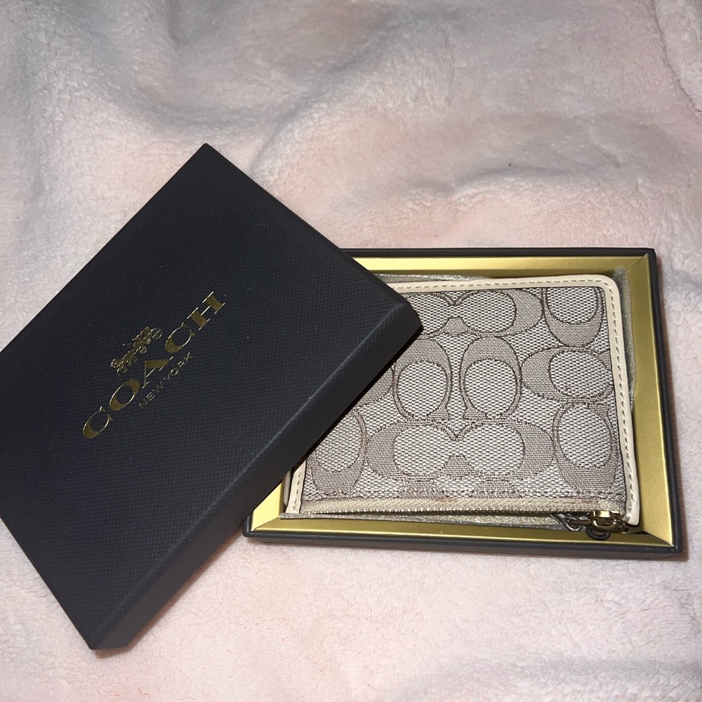 Coach card holder / wallet